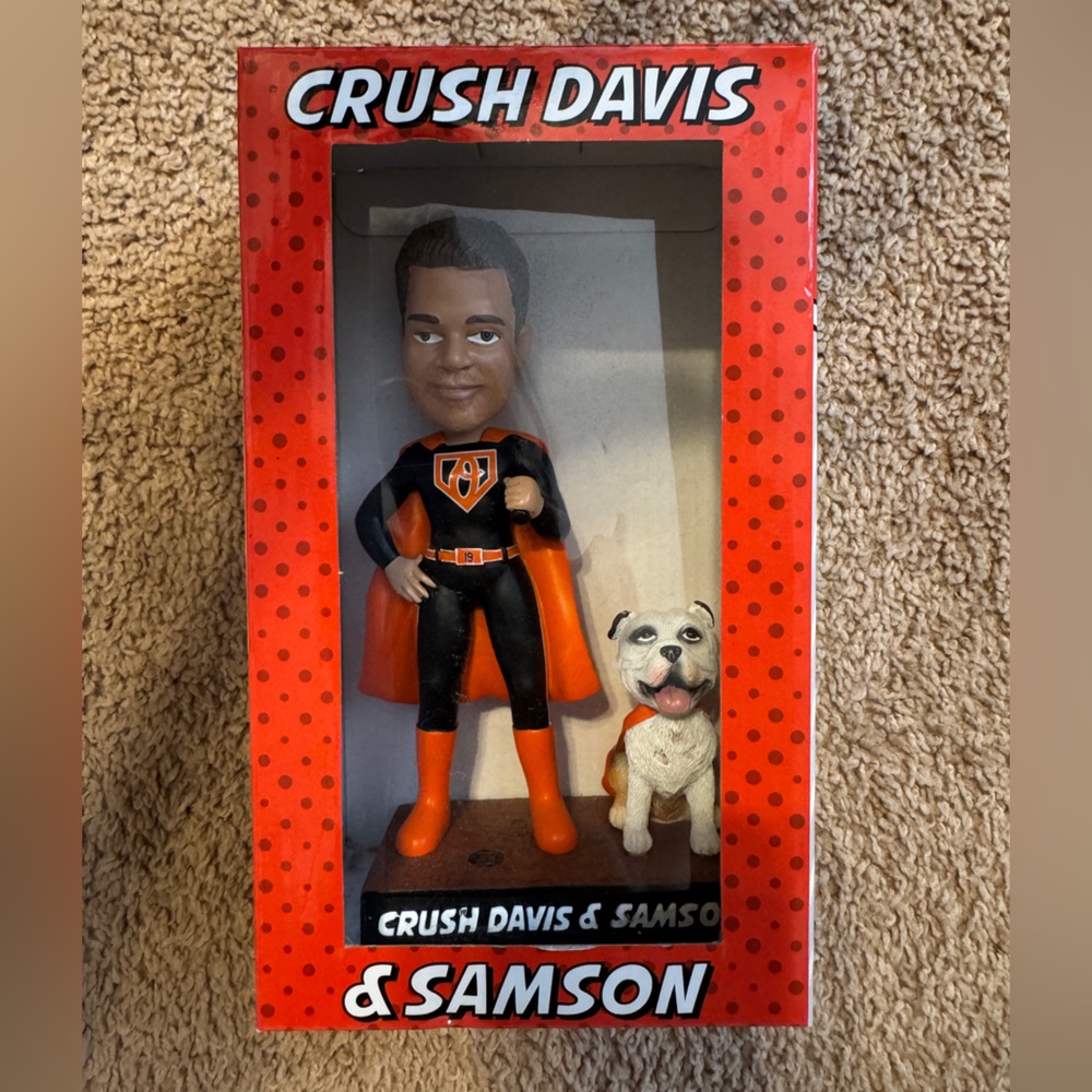 Crush Davis & Samson Bobblehead